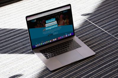 Website browser on Mac with Immediate Theatre website open